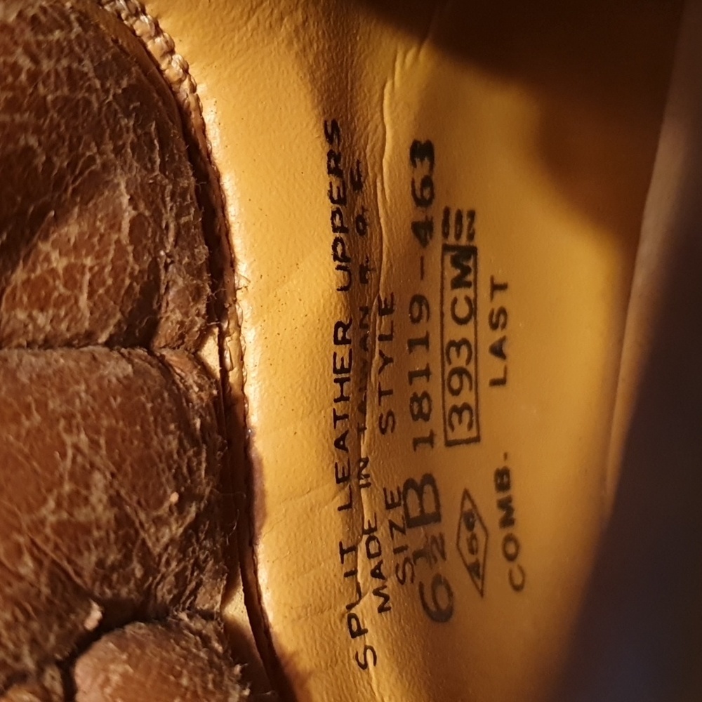 Vtg Sears The Shoe Place Hiking Boots sz 6.5 - Picture 8 of 8